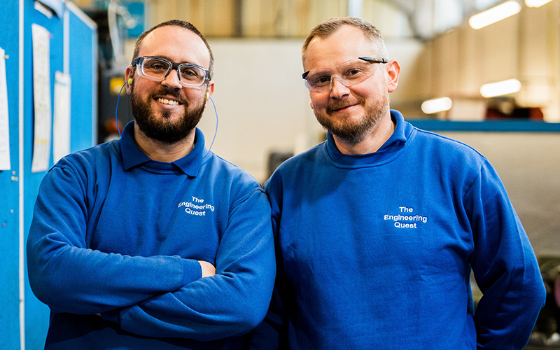 The Engineering Quest Staff