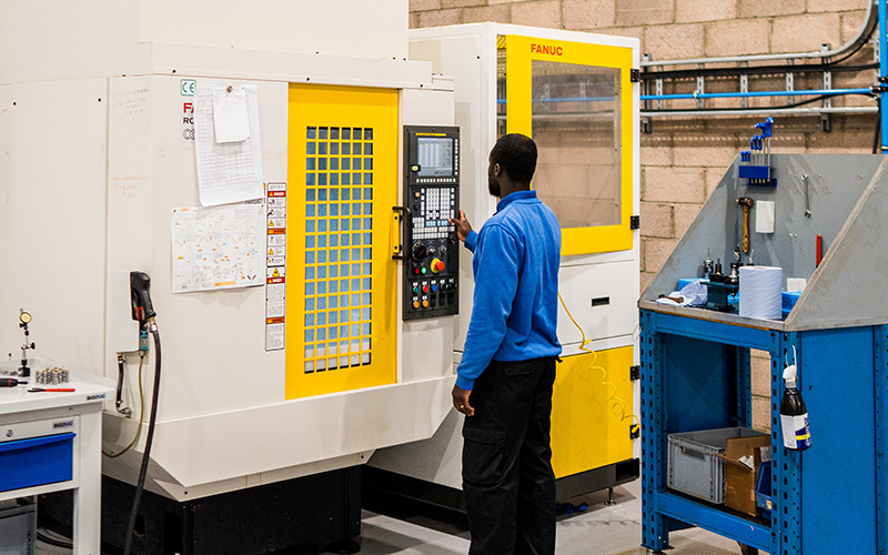 The Engineering Quest Staff Machining