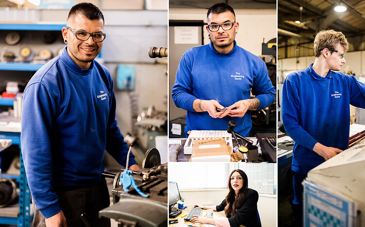 TEQ graduates at work