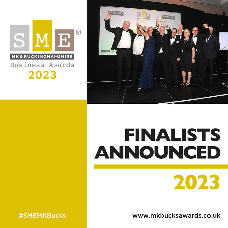 Finalists for 3 SME MK and Buckinghamshire Business Awards 2023