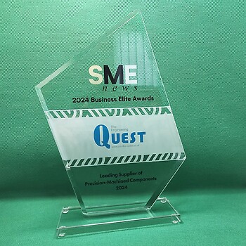 Leading Supplier of Precision-Machined Components in the Business Elite Awards 2024.